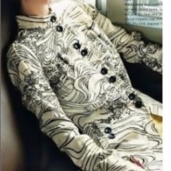 Anthropologie Elevenses Linen Blend Jacket RARE.  SZ 6 - Picture 4 of 8